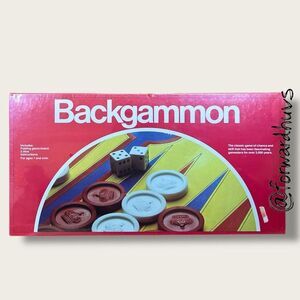 Backgammon Board Game – 1978 Edition – New Factory Sealed – Classic Strategy